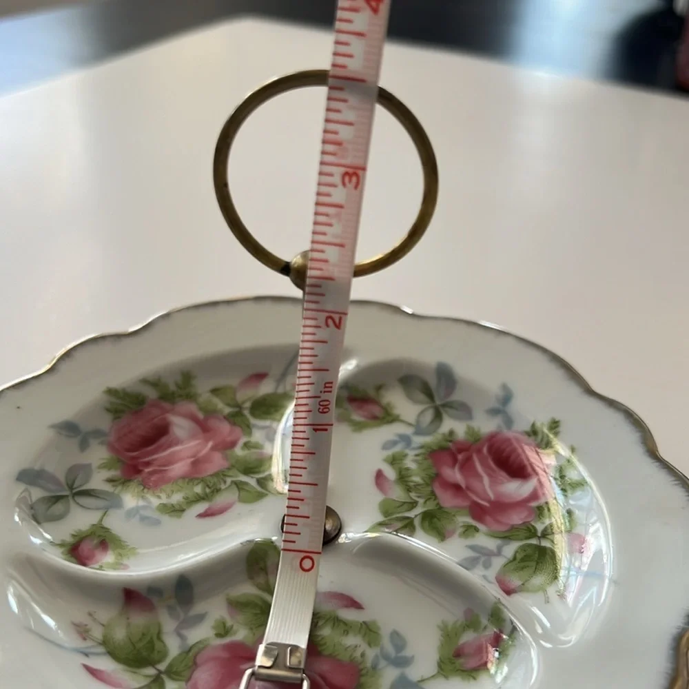Lefton china floral hand painted dishes 2